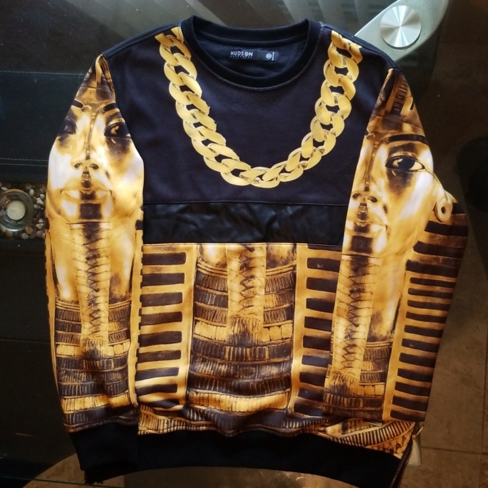 Hudson Outerwear Mask of Tutankhamun sweater